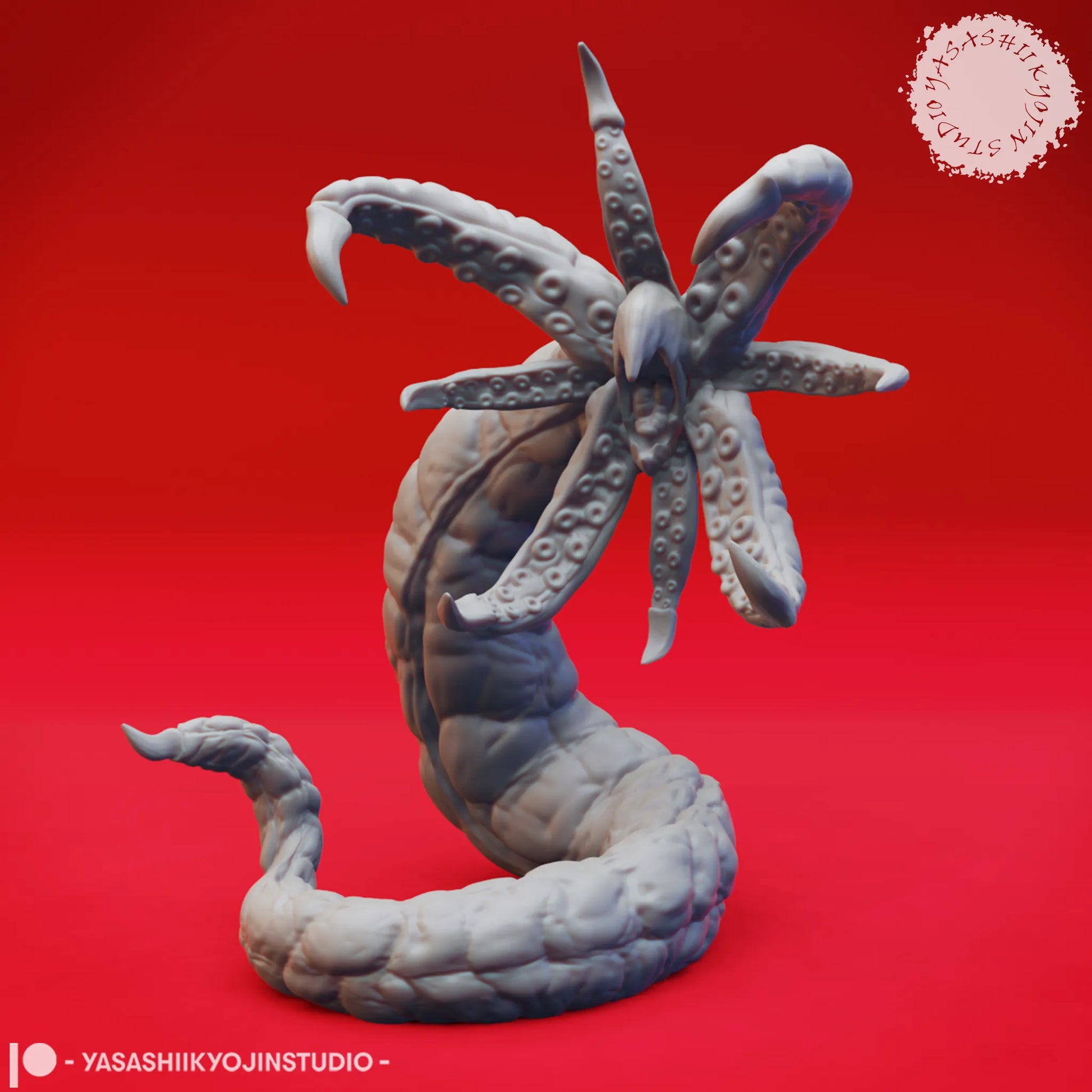 Gricks | TABLETOP SCALE | TTRPG Monster Miniature | Yasashii Kyojin Studio