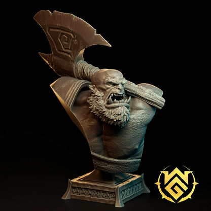 God Hewer Groc | TTRPG D&D Miniature | The Witchguild