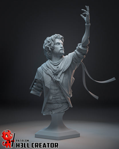 1:12 Expedition Engineer | Resin Garage Kit Figure Game Fan Art | h3LL creator