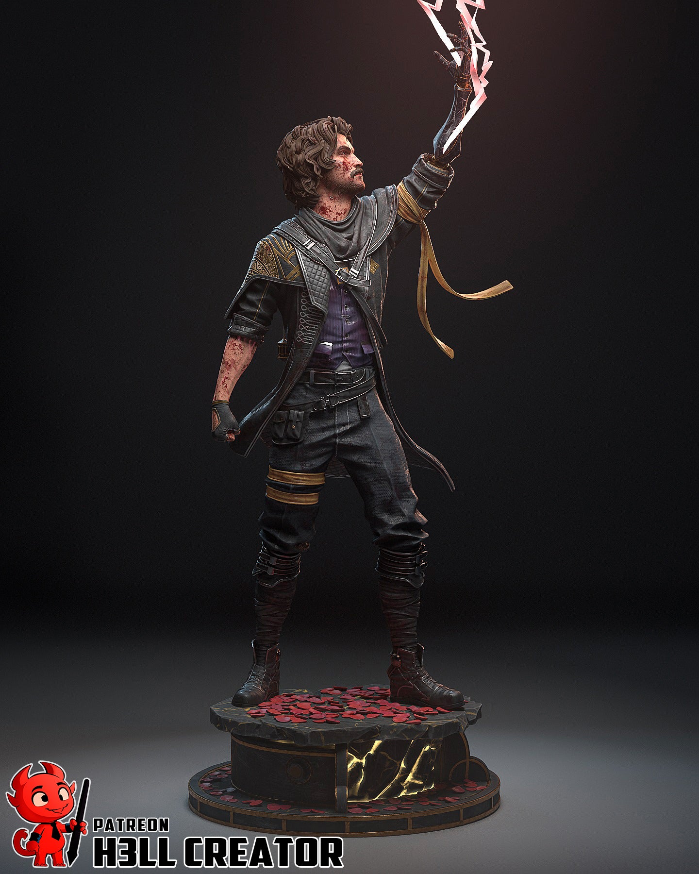 1:12 Expedition Engineer | Resin Garage Kit Figure Game Fan Art | h3LL creator