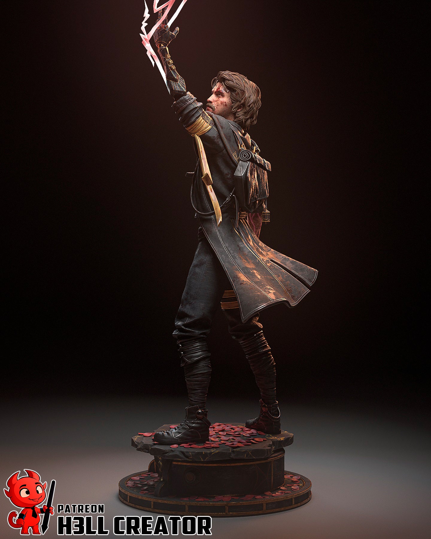 1:12 Expedition Engineer | Resin Garage Kit Figure Game Fan Art | h3LL creator