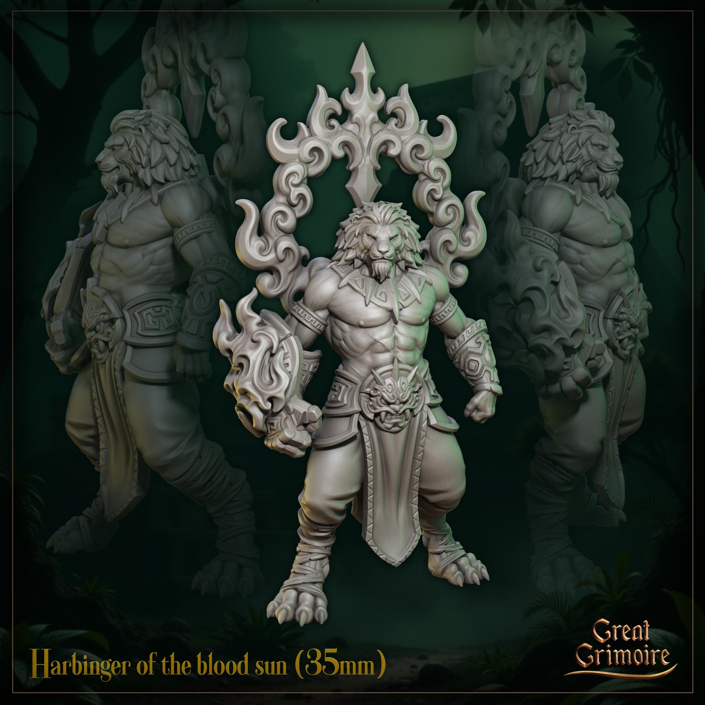 The Last Roar of the Beast | Tabletop Gaming Miniatures Collection | Great Grimoire