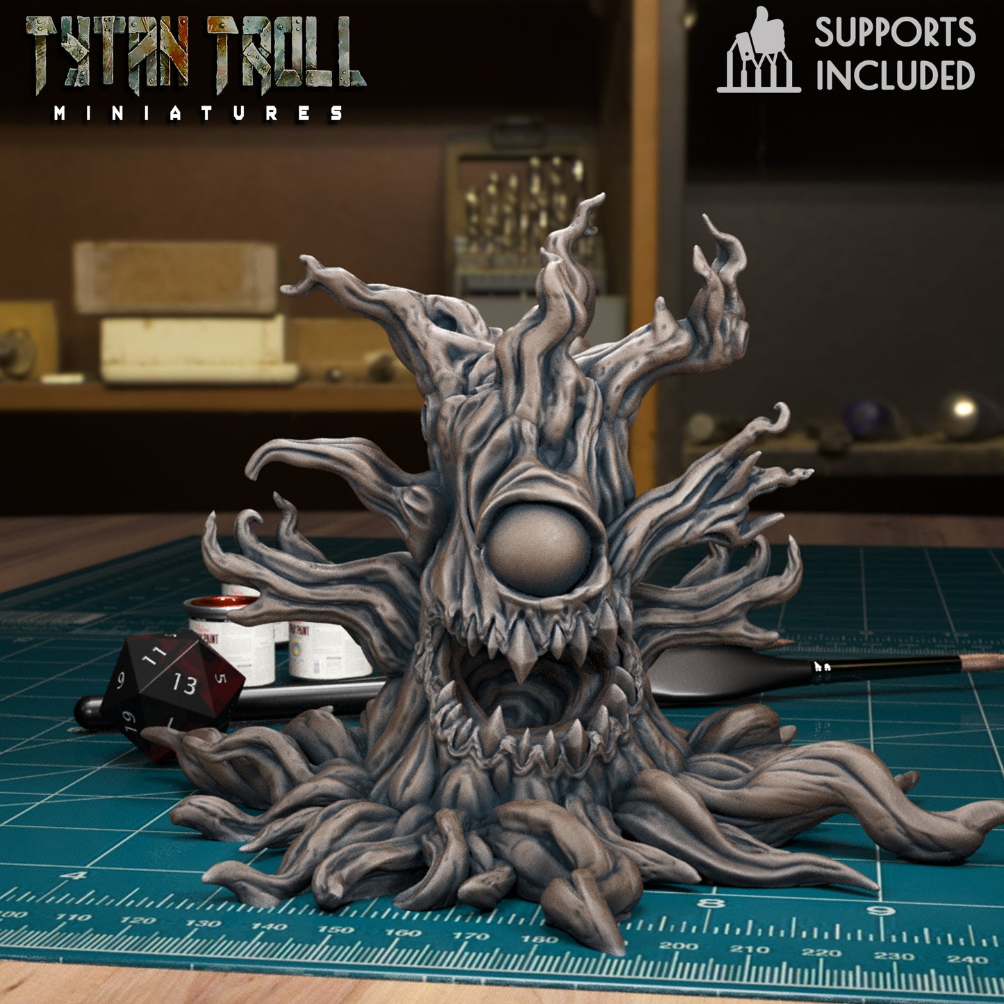 CoS Haunted Trees | D&D TTRPG Mini | TytanTroll Miniatures