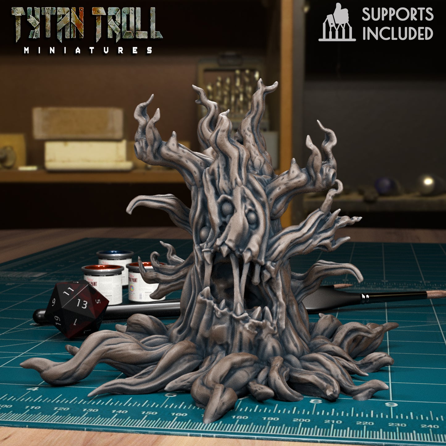 CoS Haunted Trees | D&D TTRPG Mini | TytanTroll Miniatures