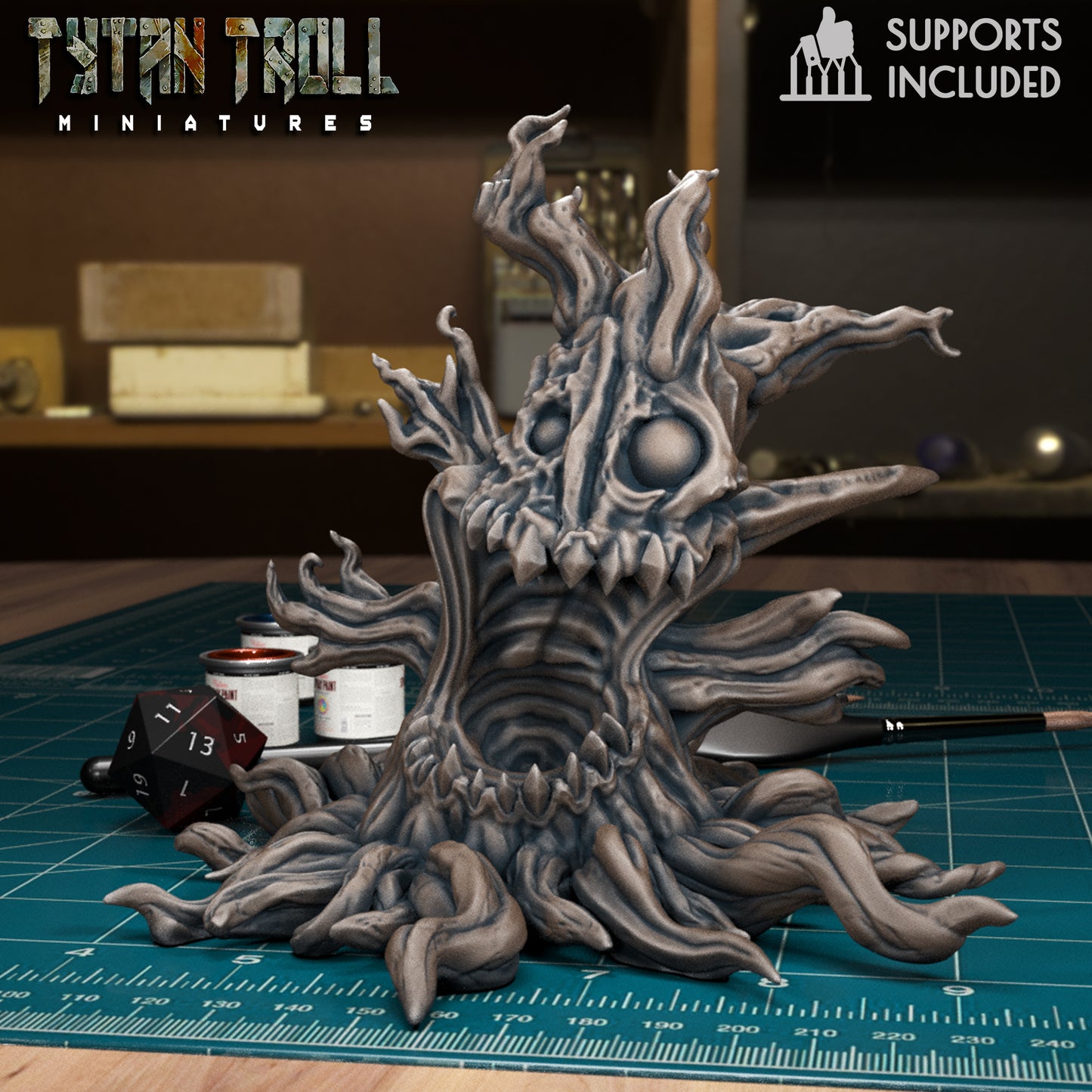 CoS Haunted Trees | D&D TTRPG Mini | TytanTroll Miniatures