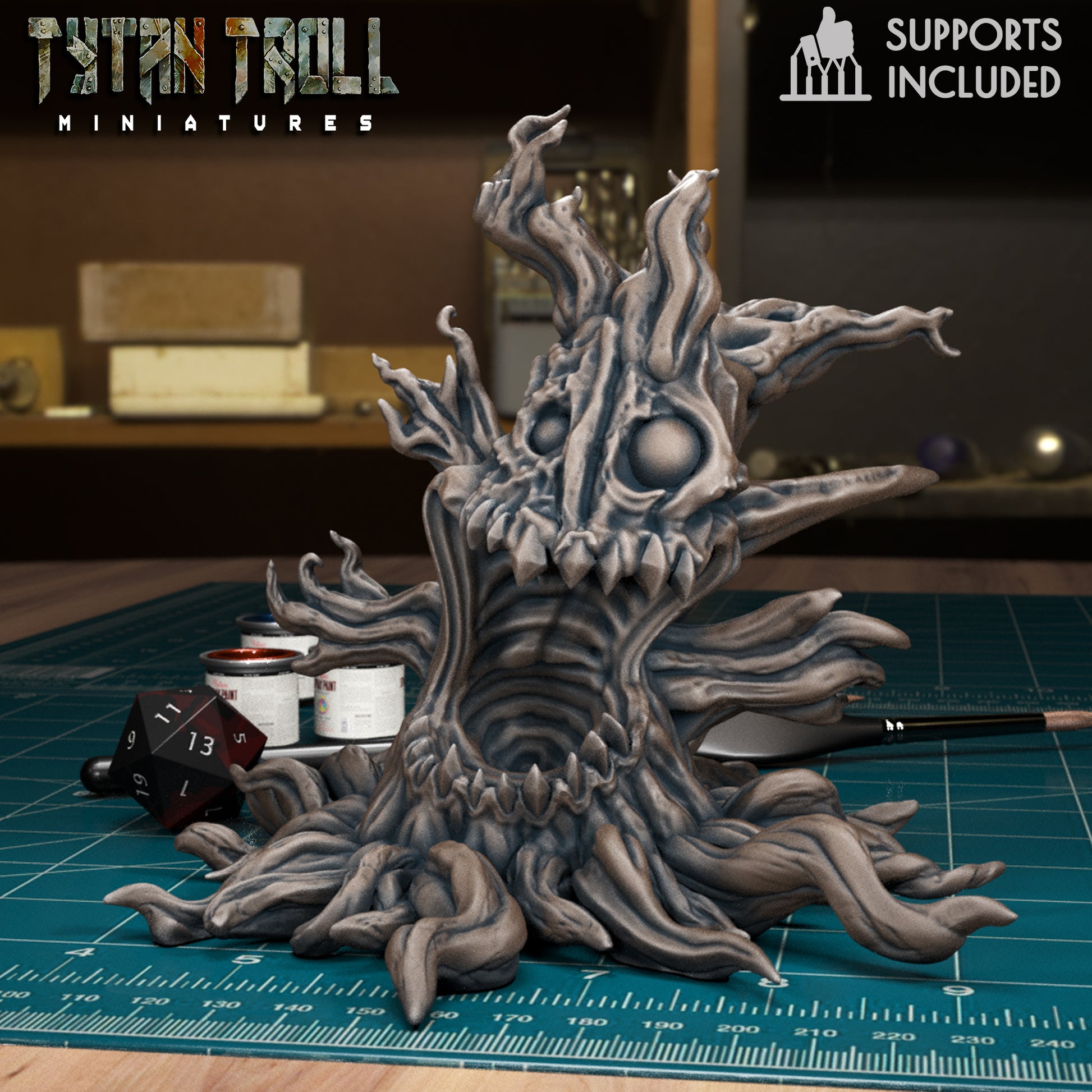 CoS Haunted Trees | D&D TTRPG Mini | TytanTroll Miniatures