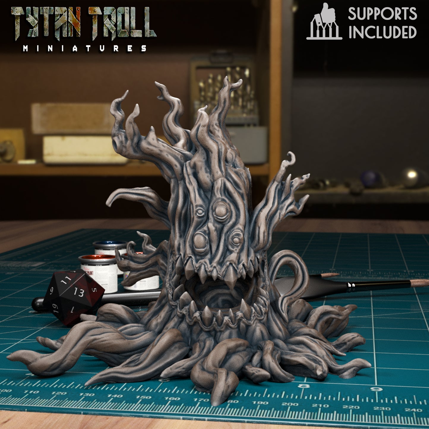 CoS Haunted Trees | D&D TTRPG Mini | TytanTroll Miniatures
