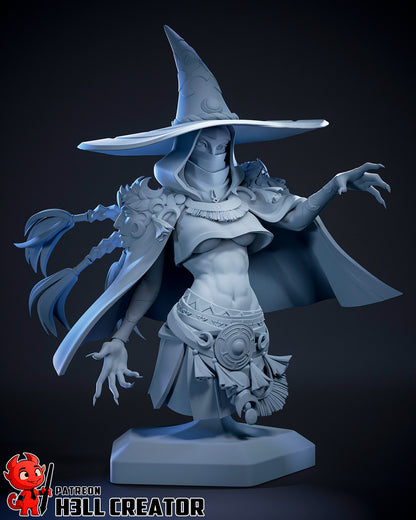 1:12 Goddess of Witchcraft | Resin Garage Kit Figure Game Fan Art | h3LL creator