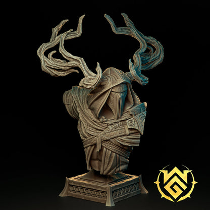Hedge Knight, Human Fighter | TTRPG D&D Miniature | The Witchguild