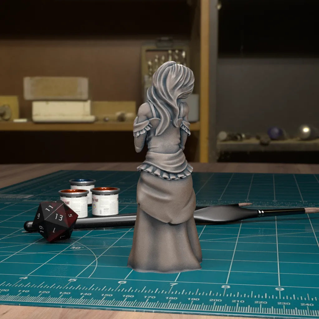 CoS Helga Ruvak | D&D TTRPG Mini | TytanTroll Miniatures