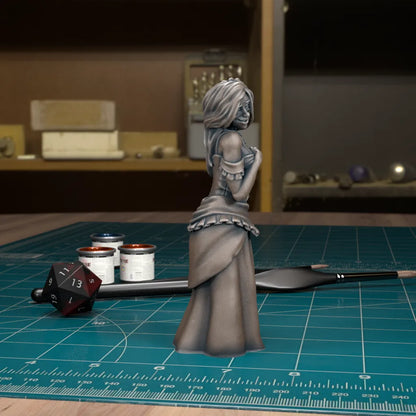 CoS Helga Ruvak | D&D TTRPG Mini | TytanTroll Miniatures