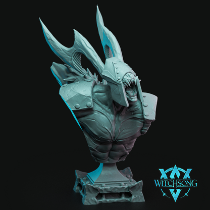 The Hellforged Warband | Tabletop Gaming Mini or Bust | D&D TTRPG Monster Miniature Statue | Witchsong Miniatures