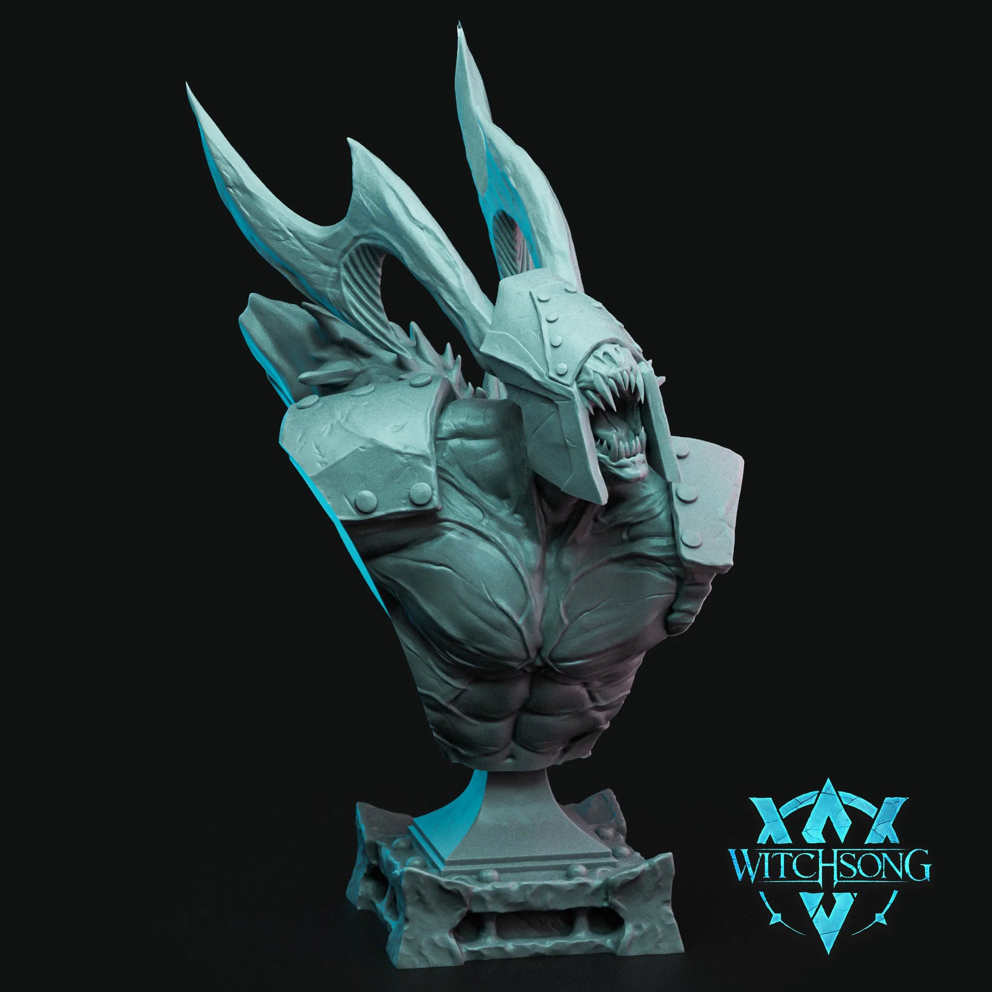 The Hellforged Warband | Tabletop Gaming Mini or Bust | D&D TTRPG Monster Miniature Statue | Witchsong Miniatures