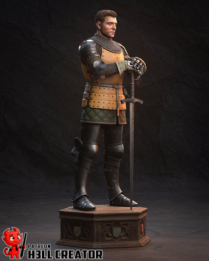 1:10 Man-at-Arms | Resin Garage Kit Figure Game Fan Art | h3LL creator