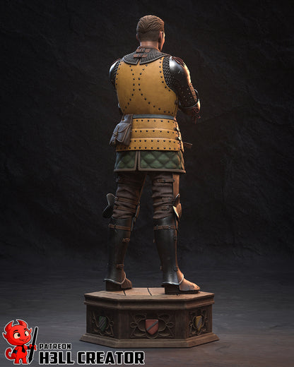 1:10 Man-at-Arms | Resin Garage Kit Figure Game Fan Art | h3LL creator