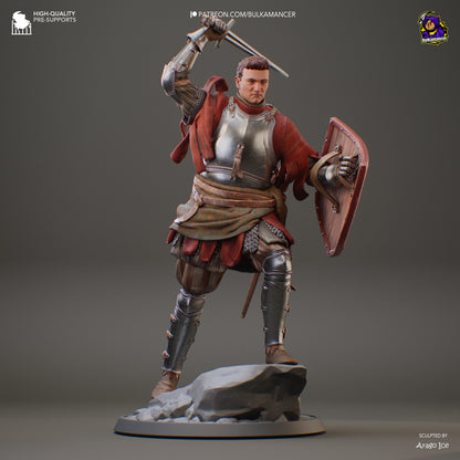 Local Hero | Resin Garage Kit Figure Game Fan Art | Bulkamancer Sculpts