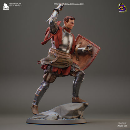 Local Hero | Resin Garage Kit Figure Game Fan Art | Bulkamancer Sculpts