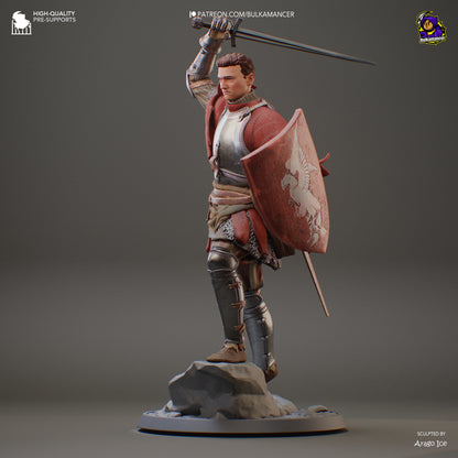 Local Hero | Resin Garage Kit Figure Game Fan Art | Bulkamancer Sculpts