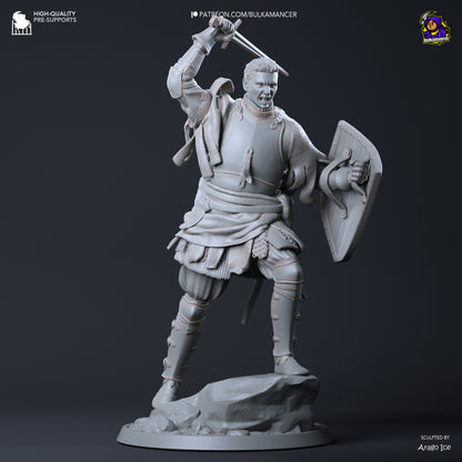 Local Hero | Resin Garage Kit Figure Game Fan Art | Bulkamancer Sculpts