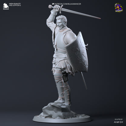Local Hero | Resin Garage Kit Figure Game Fan Art | Bulkamancer Sculpts