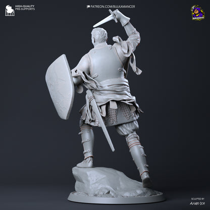 Local Hero | Resin Garage Kit Figure Game Fan Art | Bulkamancer Sculpts
