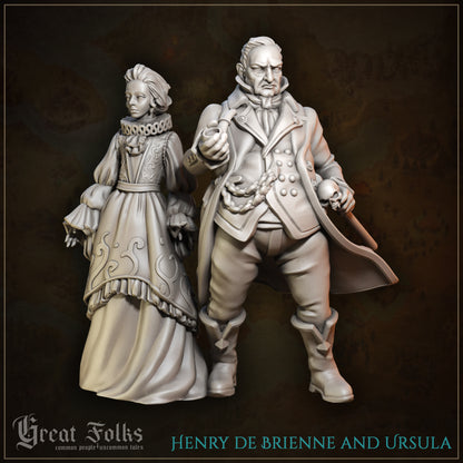 Great Folks, Part 1 | NPCs, Villagers, Nobles, Orphans, Criminals | Tabletop Gaming Miniatures Collection | Great Grimoire