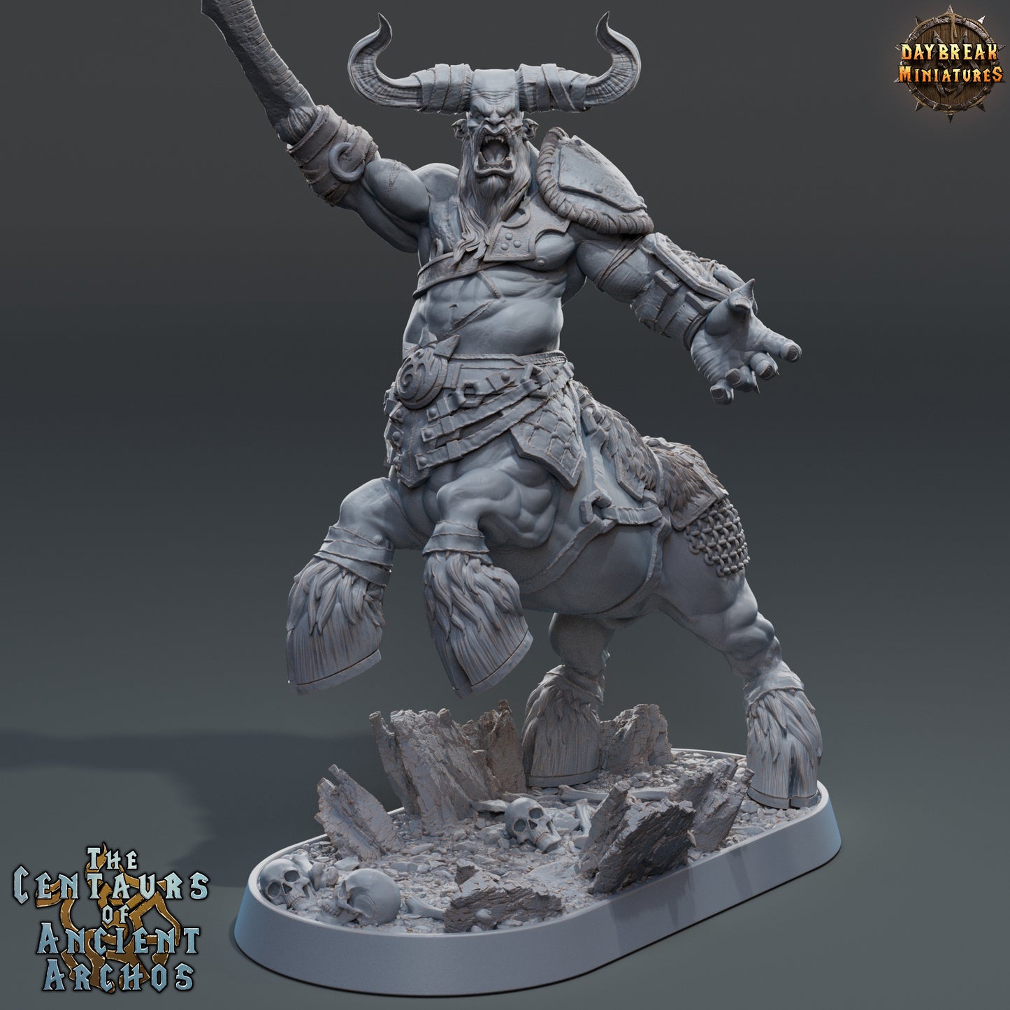 The Centaurs of Ancient Archos | Tabletop or Display Scale | D&D Mini | Daybreak Miniatures