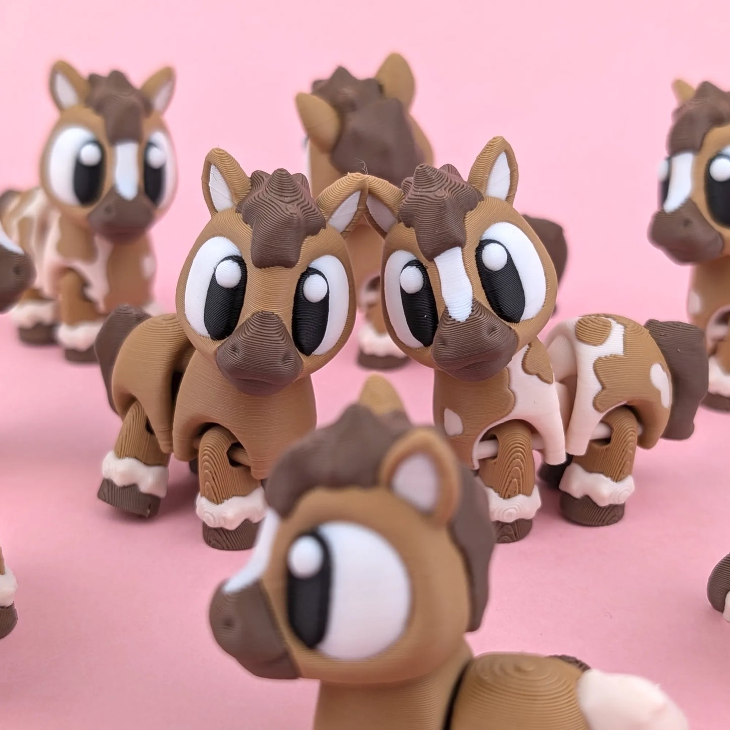 Flexi Horses & Stable Playset | 3DGOB - Tattles Told 3D