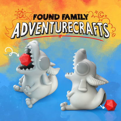 Hungry Kobold, Dice Roller or Stuff Holder | D&D TTRPG Game Accessory | Found Family Adventurecrafts (Copy)