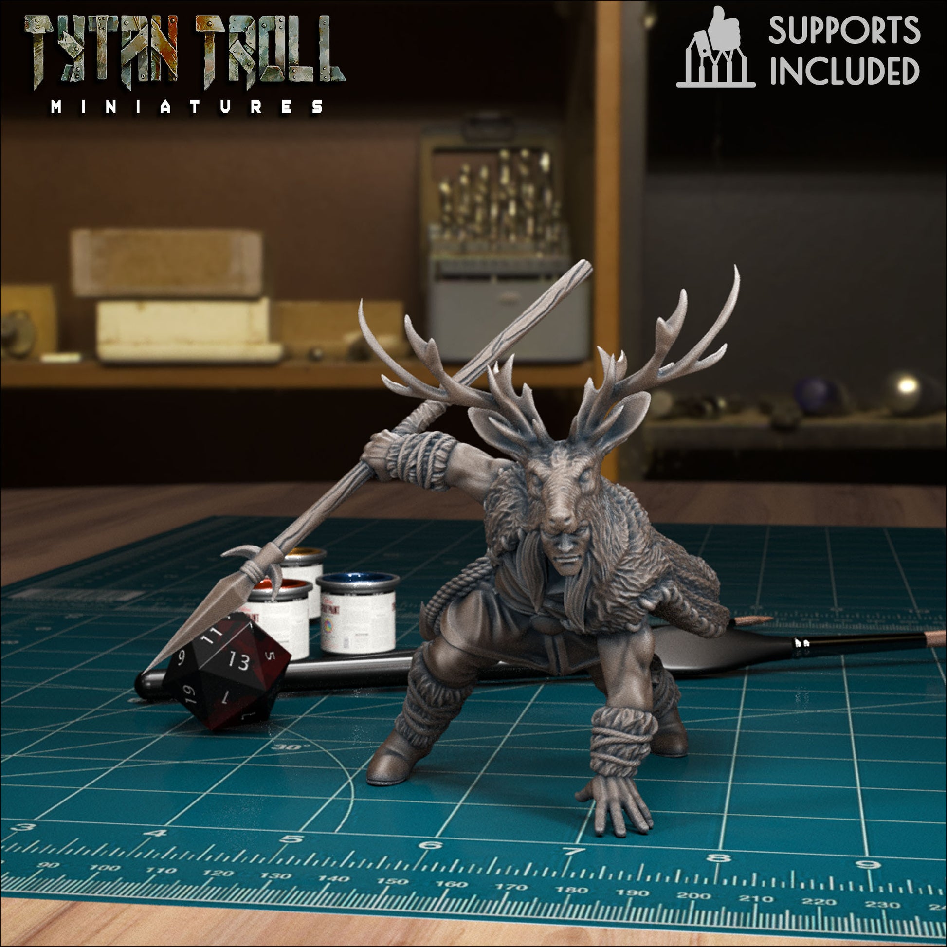 Hunters | D&D TTRPG Mini | TytanTroll Miniatures