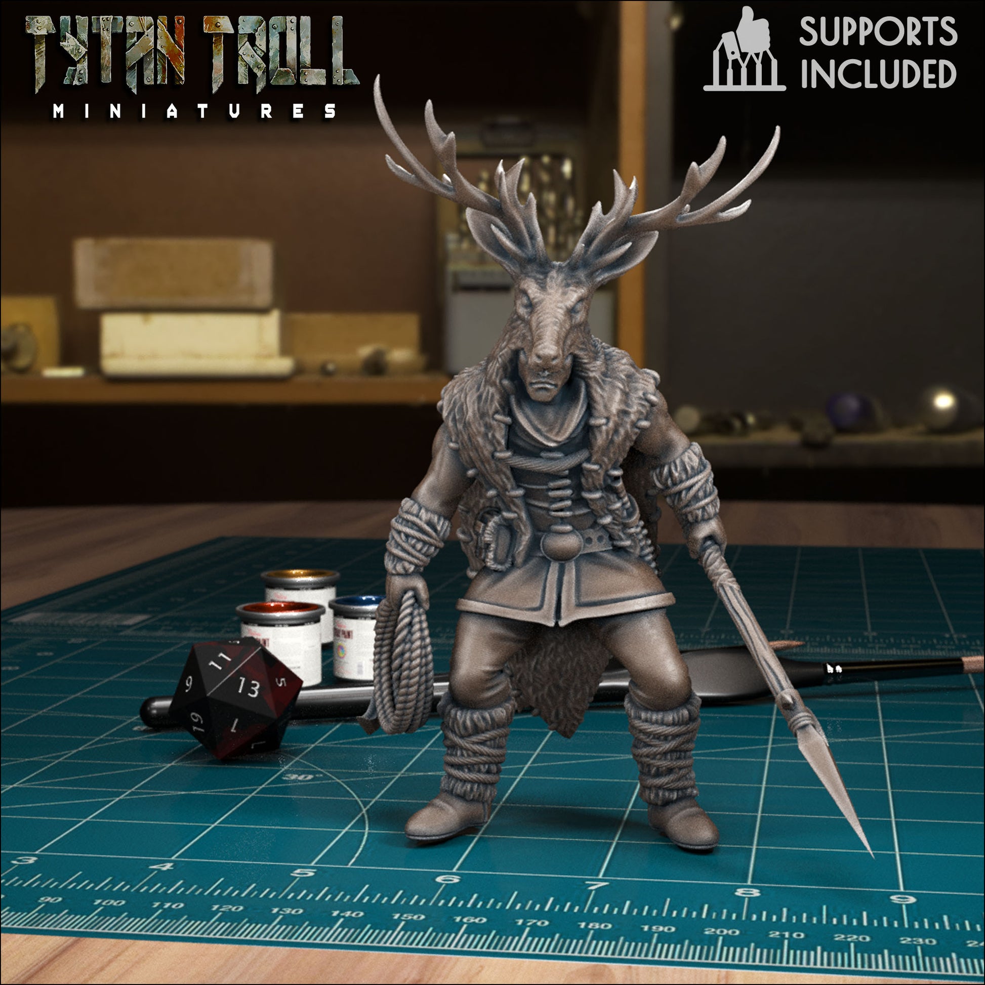 Hunters | D&D TTRPG Mini | TytanTroll Miniatures