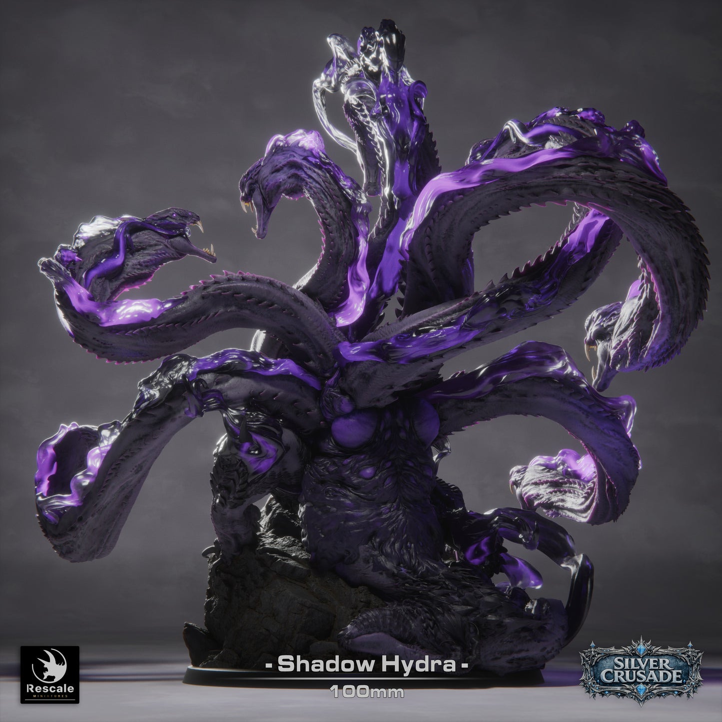 Devastador Ghoul, Banda de Guerra Ghoul No Muerto de Sangre Rota | ESCALA DE MESA | Miniatura de monstruo para D&D TTRPG | Reescalar Miniaturas