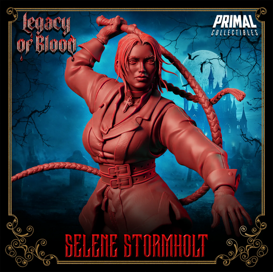 Human Selene Stormholt | Legacy of Blood | Tabletop D&D Miniature | Primal Collectibles