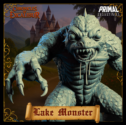 Creature Lake Monster | Chronicles of Excalibur | Tabletop D&D Miniature | Primal Collectibles