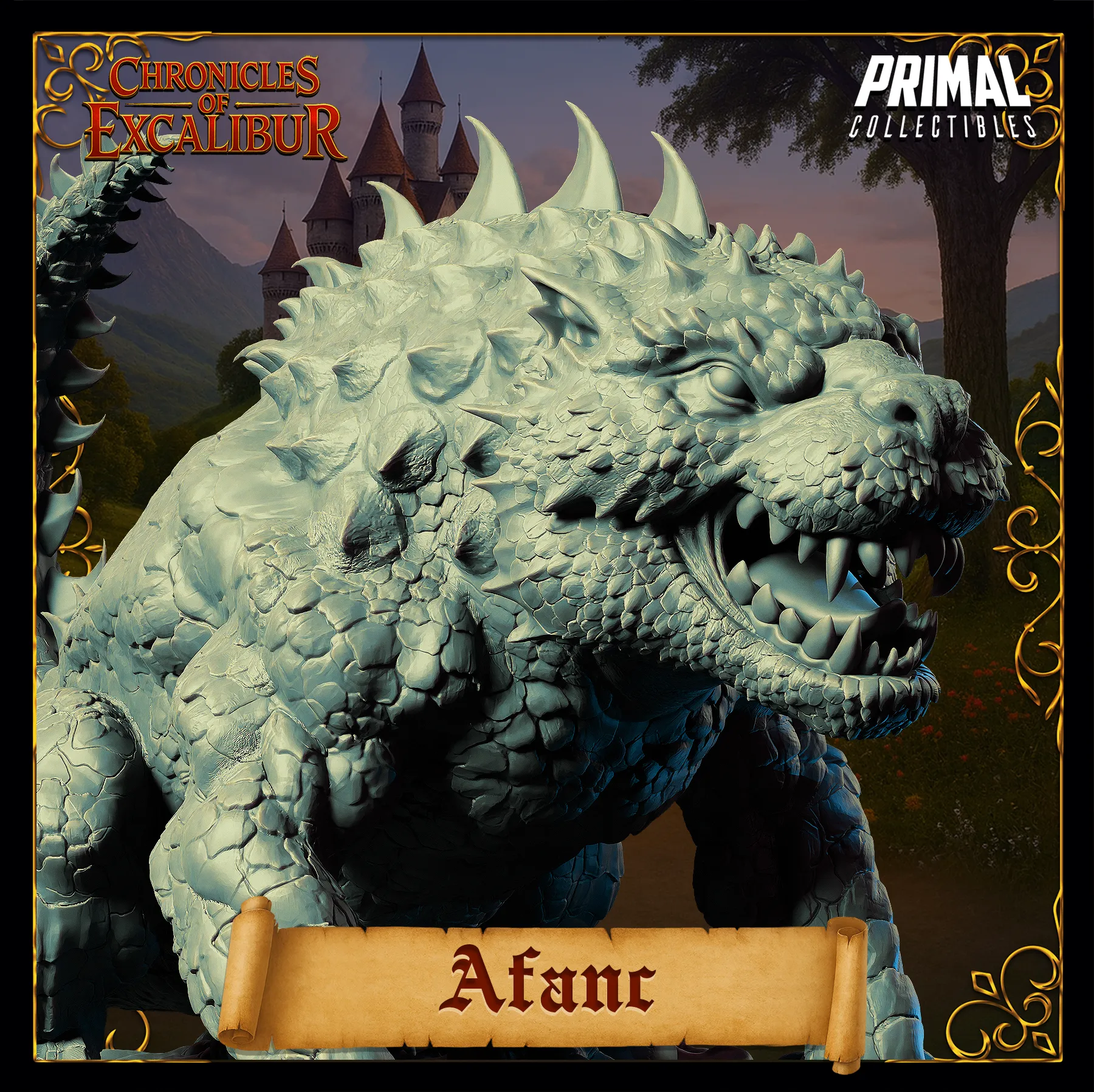 Afanc | Chronicles of Excalibur | Tabletop D&D Miniature | Primal Collectibles