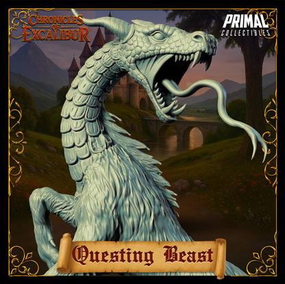 Creature Questing Beast | Chronicles of Excalibur | Tabletop D&D Miniature | Primal Collectibles