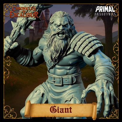Mont Giant | Chronicles of Excalibur | Tabletop D&D Miniature | Primal Collectibles