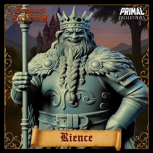 King Rience | Chronicles of Excalibur | Tabletop D&D Miniature | Primal Collectibles