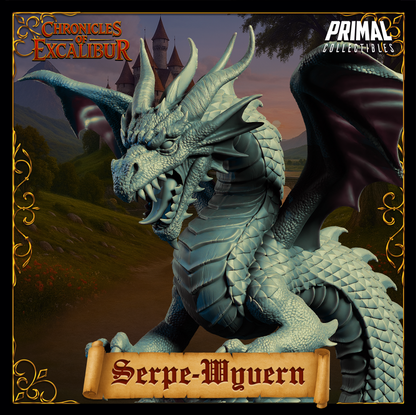 Creature Wyvern | Chronicles of Excalibur | Tabletop D&D Miniature | Primal Collectibles