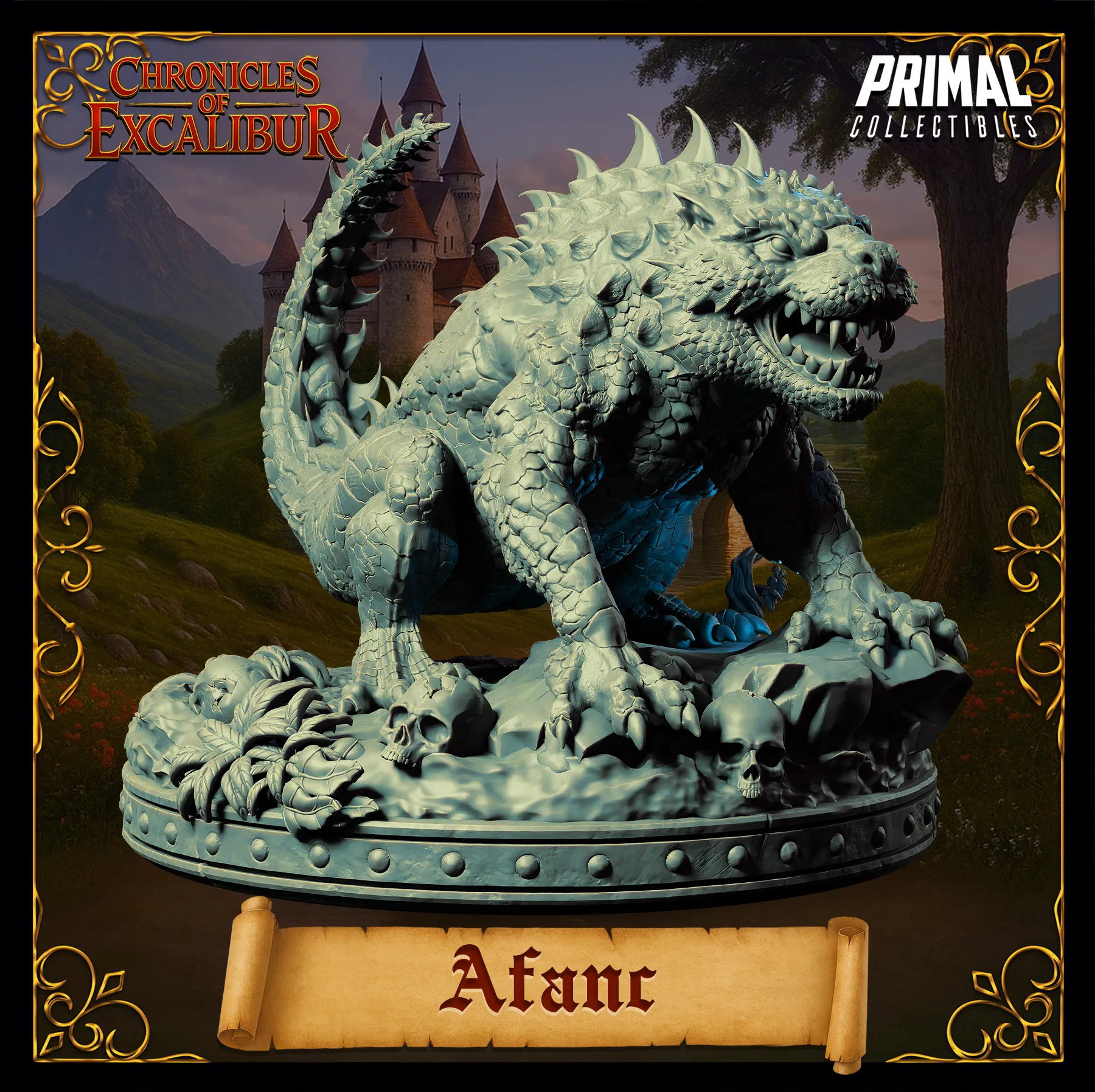 Afanc | Chronicles of Excalibur | Tabletop D&D Miniature | Primal Collectibles