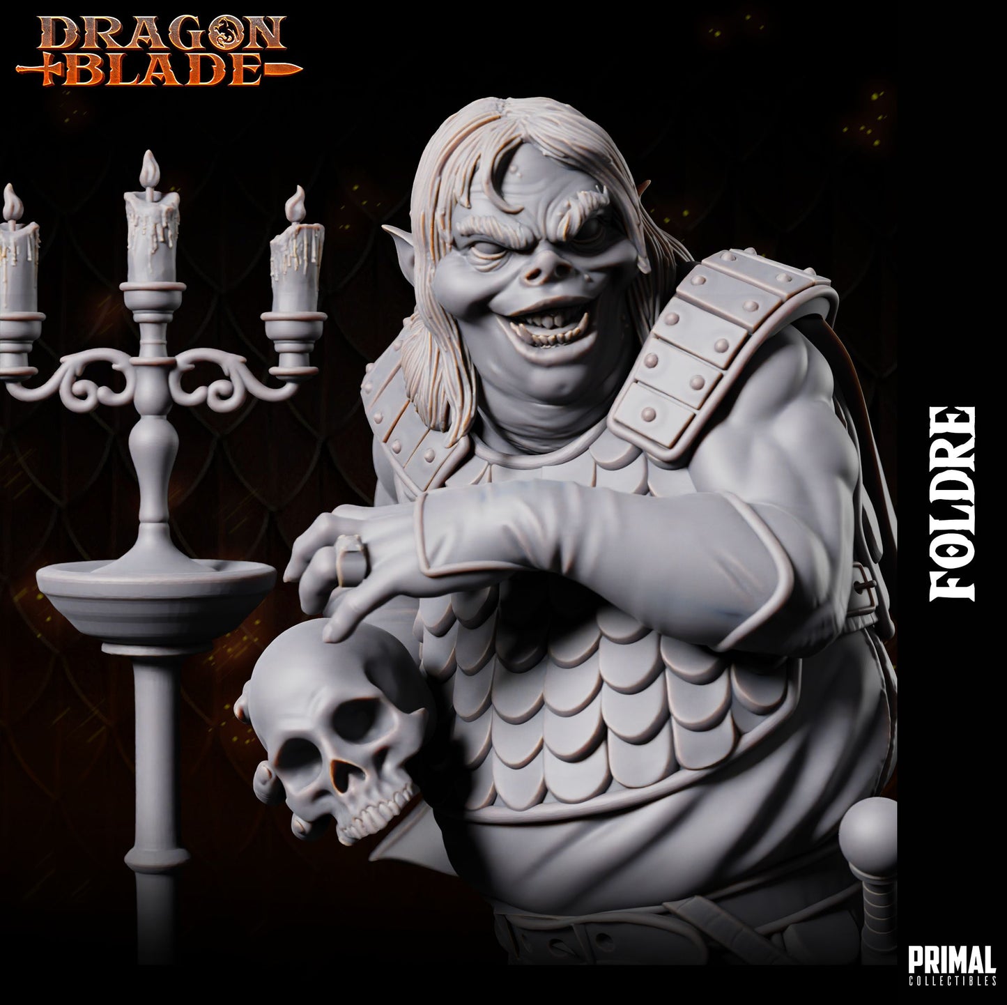 Foldre Hobgoblin | DnD Character Miniature | PRIMAL Collectibles - Tattles Told 3D