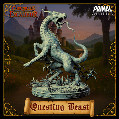 Creature Questing Beast | Chronicles of Excalibur | Tabletop D&D Miniature | Primal Collectibles