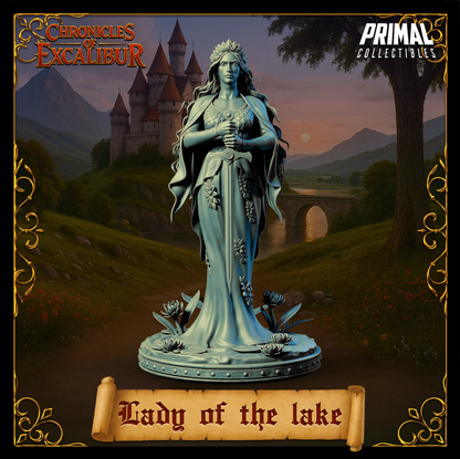 Lady of the Lake | Chronicles of Excalibur | Tabletop D&D Miniature | Primal Collectibles