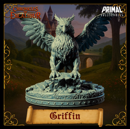 Griffin | Chronicles of Excalibur | Tabletop D&D Miniature | Primal Collectibles