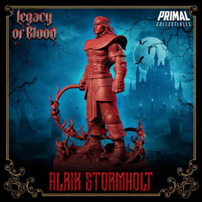 Human Alrik | Legacy of Blood | Tabletop D&D Miniature | Primal Collectibles