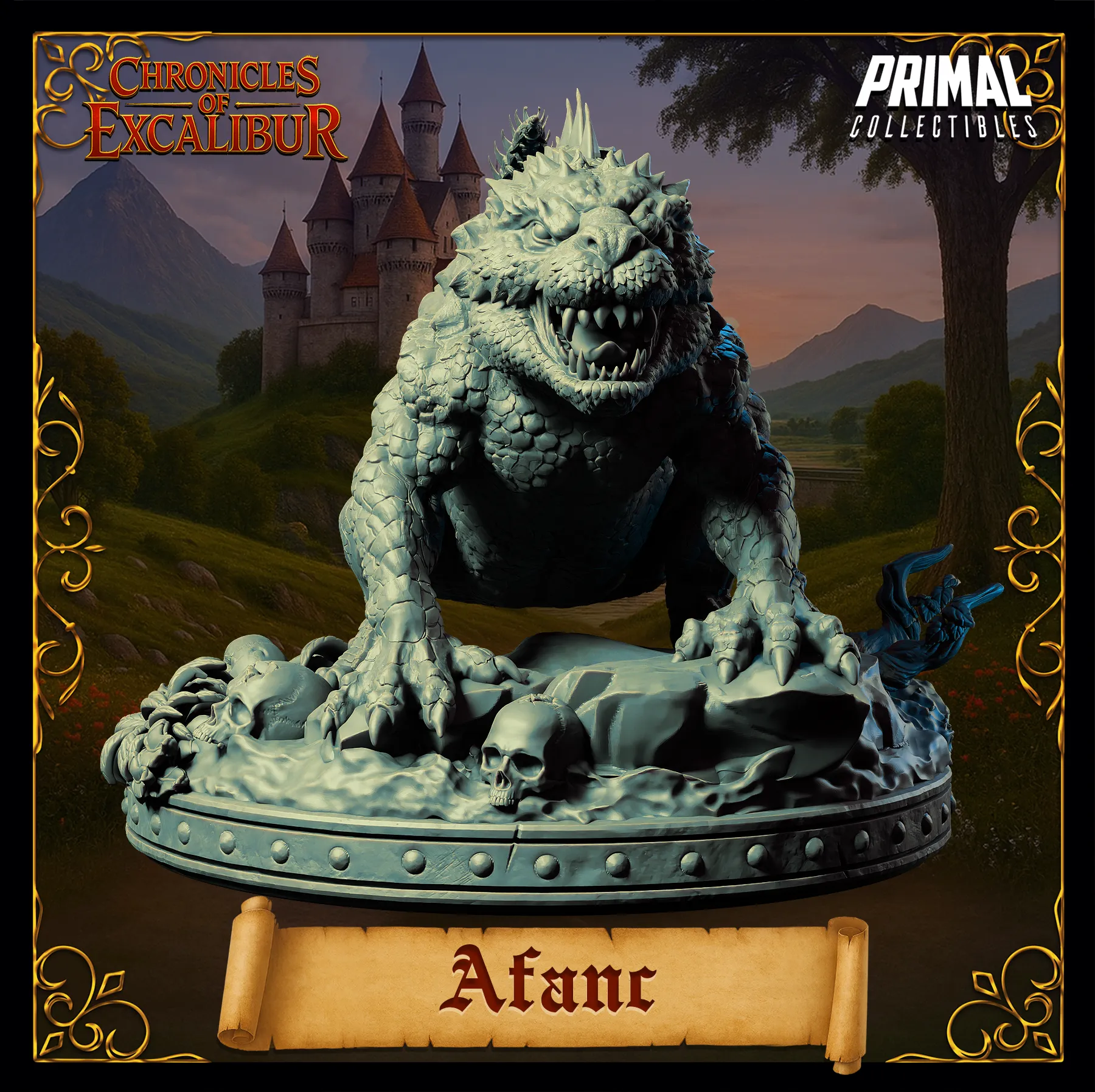 Afanc | Chronicles of Excalibur | Tabletop D&D Miniature | Primal Collectibles