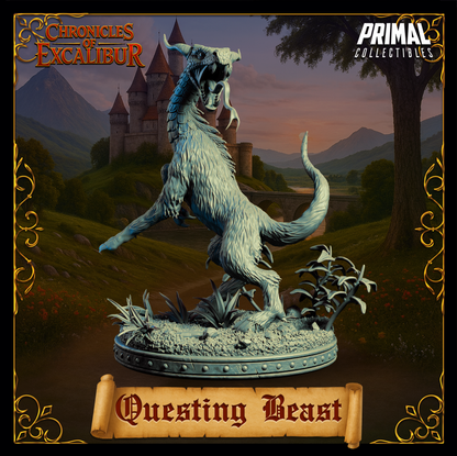 Creature Questing Beast | Chronicles of Excalibur | Tabletop D&D Miniature | Primal Collectibles
