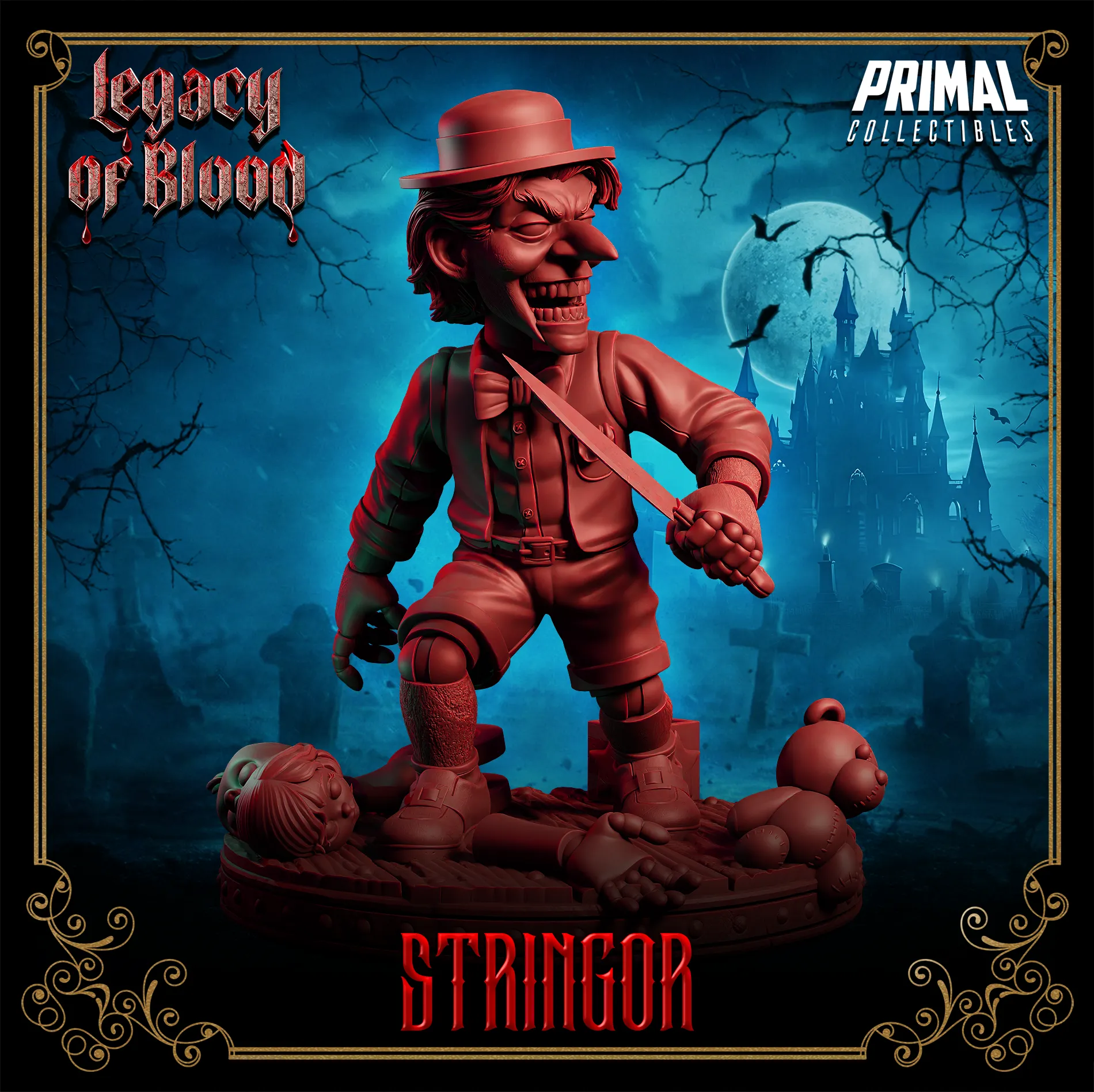 Creature Stringor, Puppet | Legacy of Blood | Tabletop D&D Miniature | Primal Collectibles