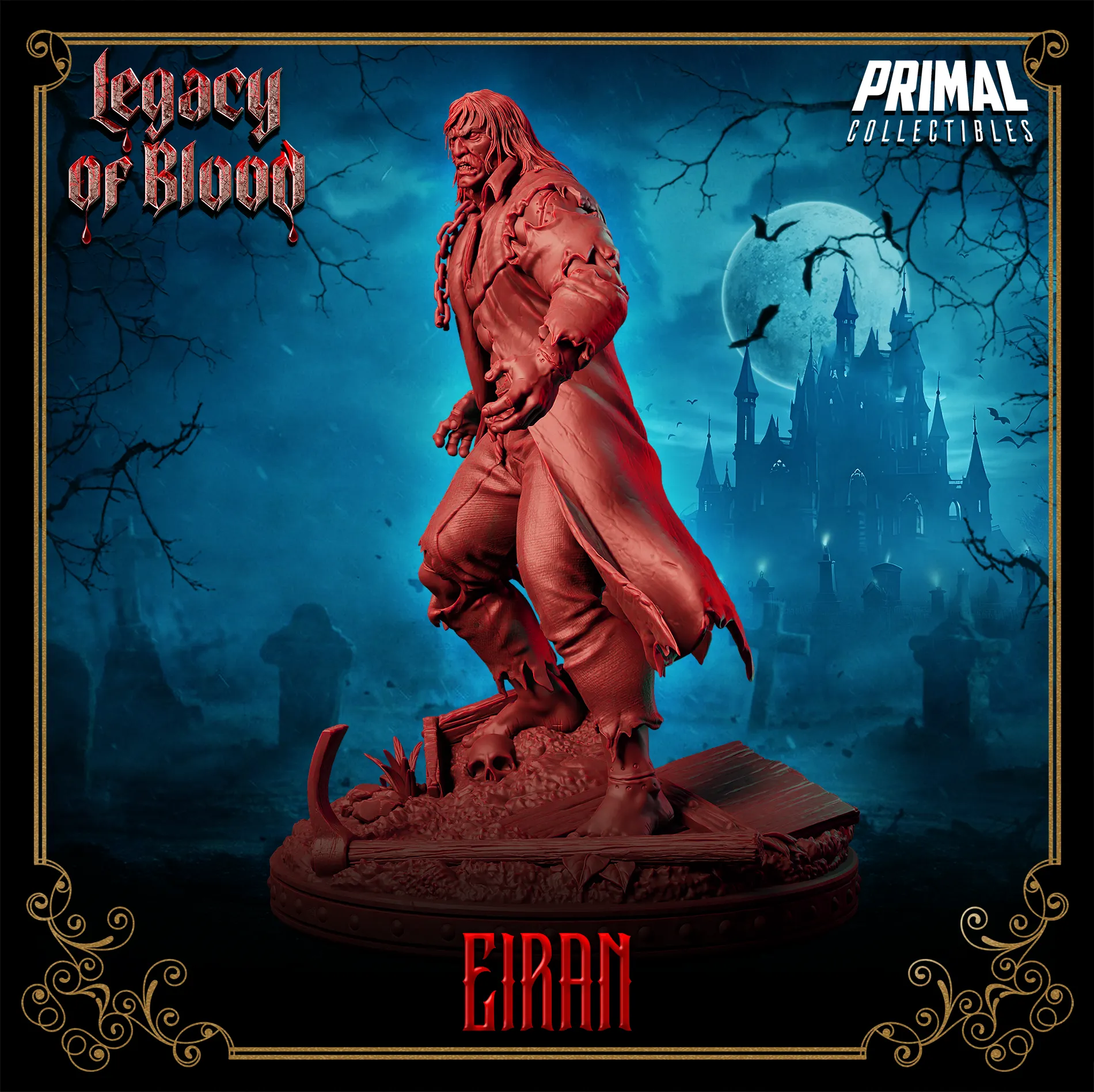 Monster Eiran, Adam, Frankenstein's | Legacy of Blood | Tabletop D&D Miniature | Primal Collectibles