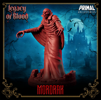 Nosferatu Mordrak | Legacy of Blood | Tabletop Scale | TTRPG D&D Miniature | Primal Collectibles